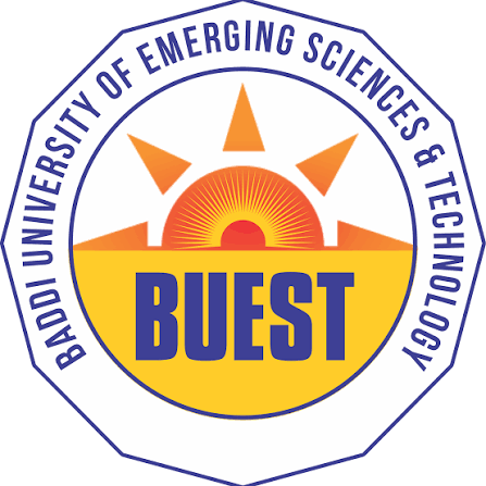 **Baddi University of Emerging Science & Technology Logo